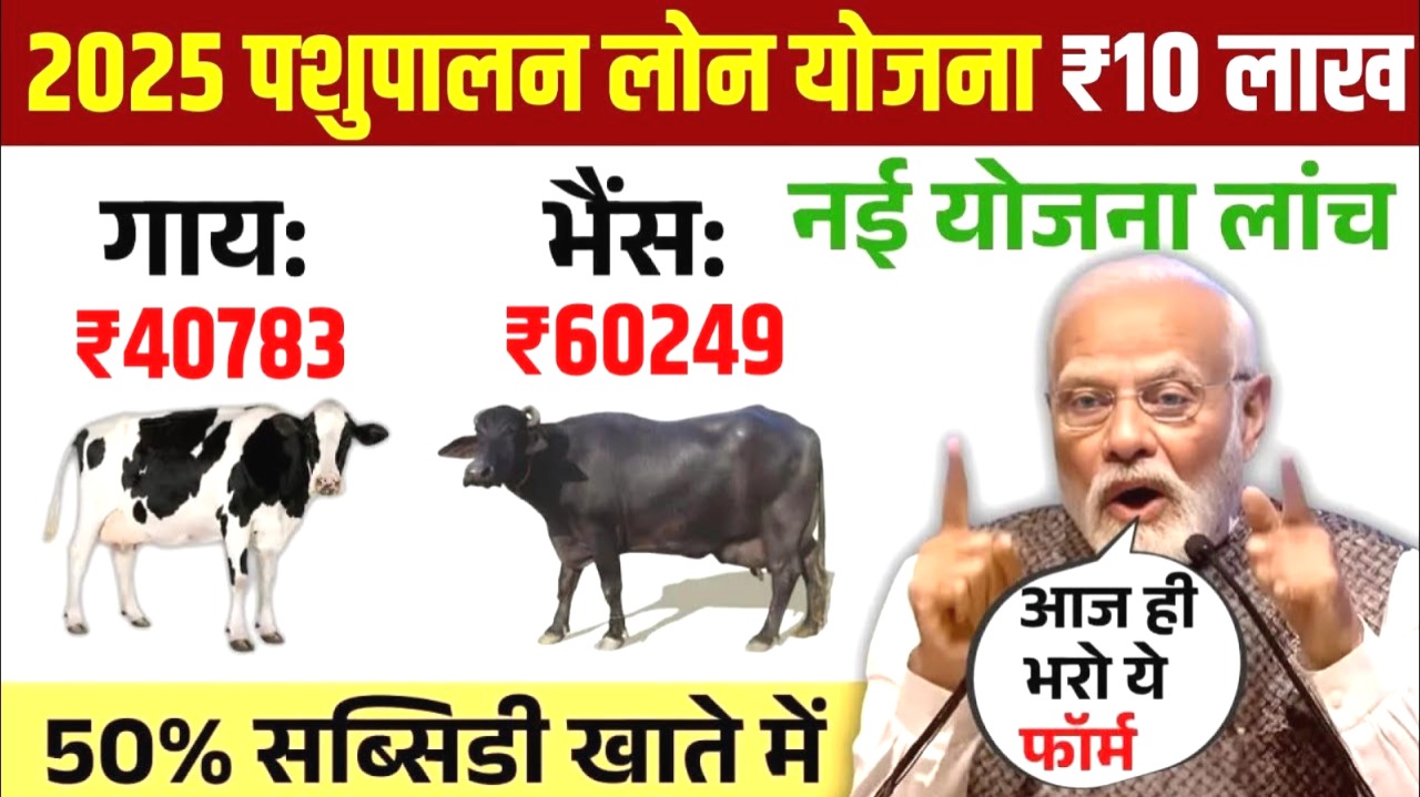 पशुपालन लोन ऑनलाइन अप्लाई