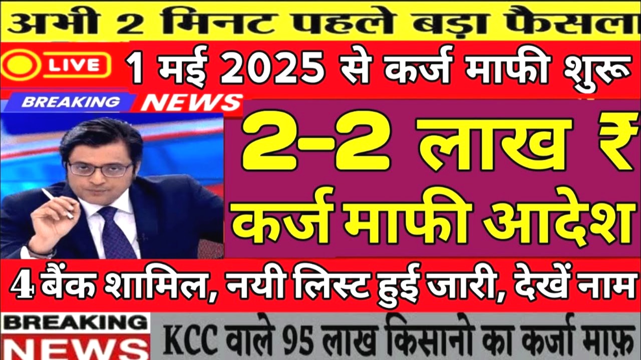 कर्ज माफी