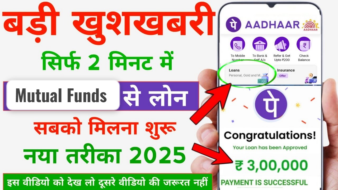 Loan Against Mutual Funds Online